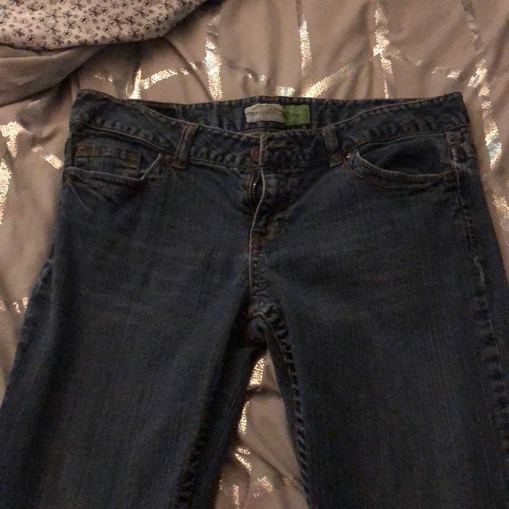 A pair of Aeropostale skinny jeans